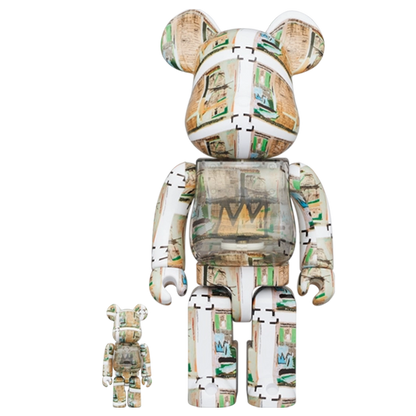 Bearbrick Jean-Michel Basquiat 'King Pleasure' 100%+400% Herstellerbild 1