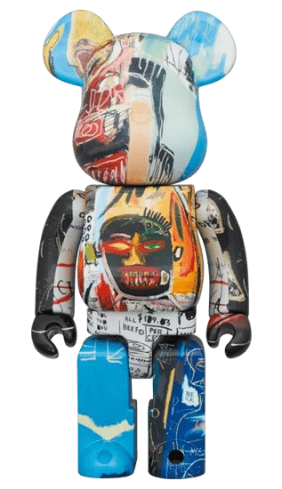 Bearbrick Jean-Michel Basquiat 'Special' 100%+400% Herstellerbild 3