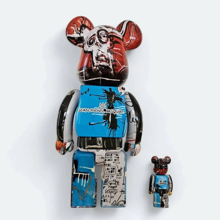 Bearbrick Jean-Michel Basquiat 'Special' 100%+400% Rückseite