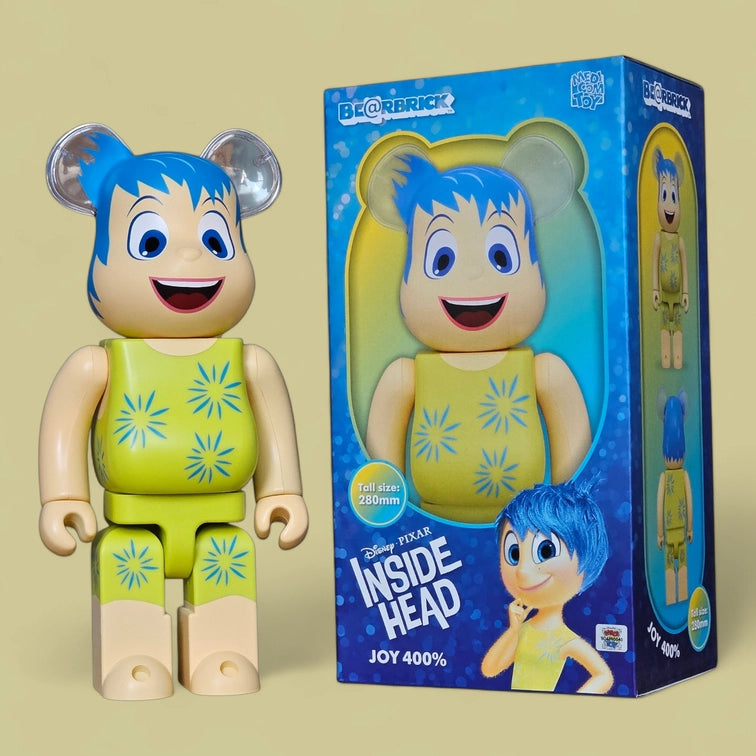 Bearbrick Joy [Inside Out] 400% mit Verpackung