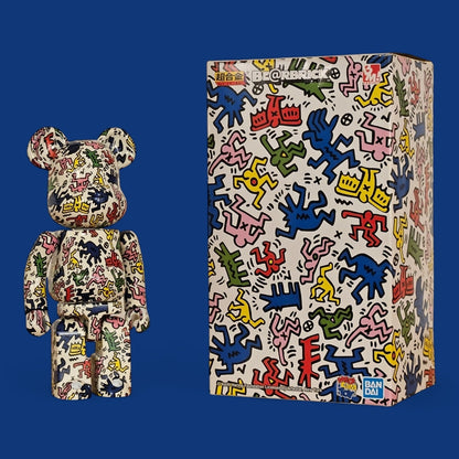 Bearbrick Keith Haring 200% mit Verpackung