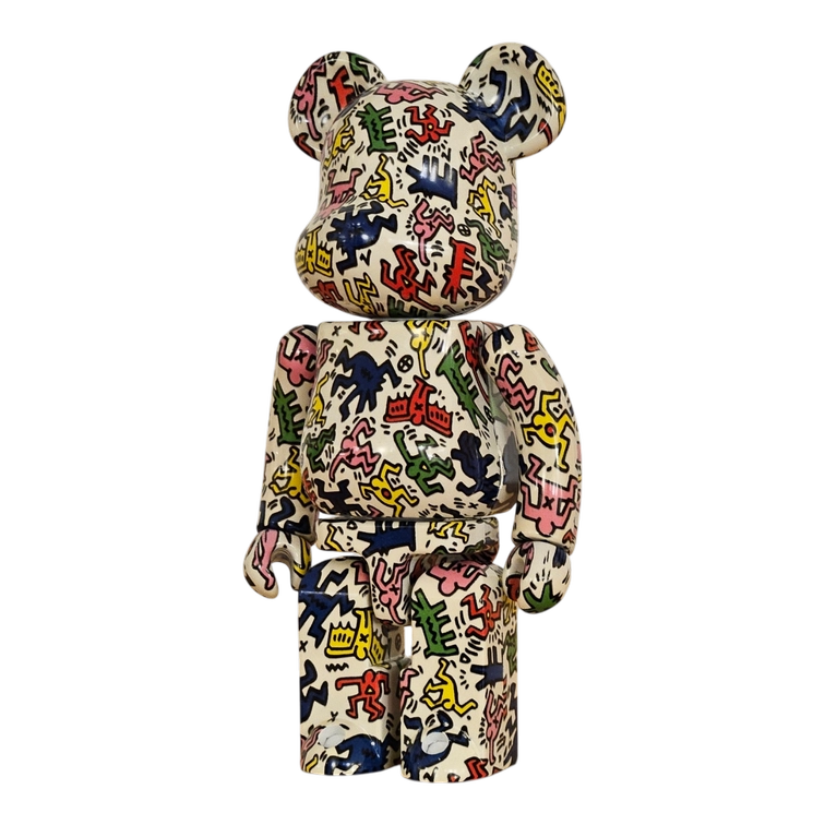 Bearbrick Keith Haring 200% schräg