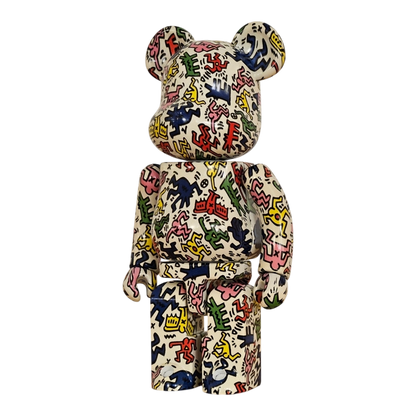 Bearbrick Keith Haring 200% schräg