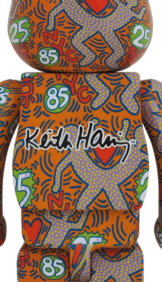 Bearbrick Keith Haring Special 1000% Herstellerbild 2