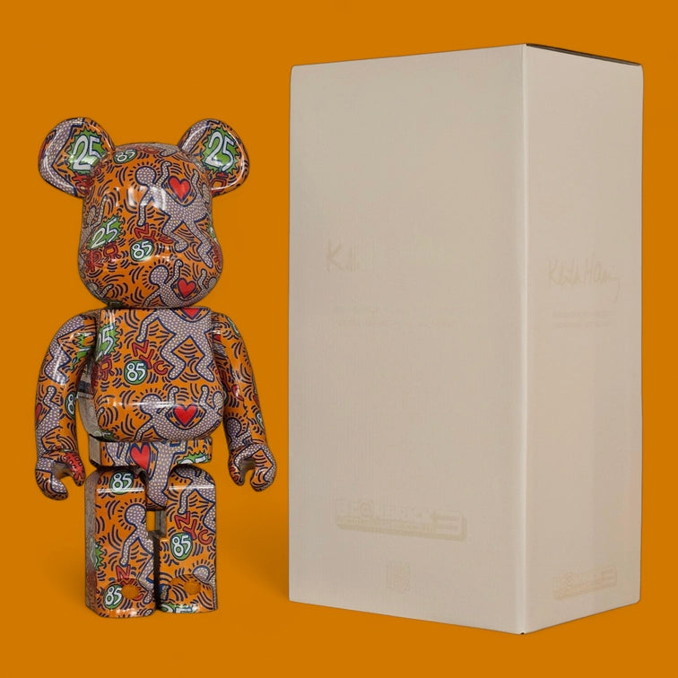 Bearbrick Keith Haring Special 1000% mit Verpackung