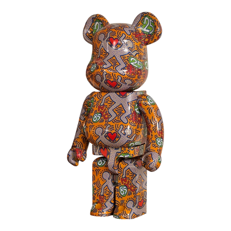 Bearbrick Keith Haring Special 1000% schräg