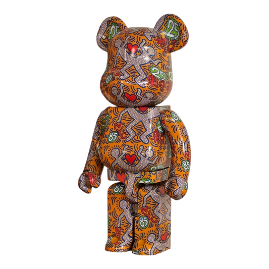 Bearbrick Keith Haring Special 1000% schräg