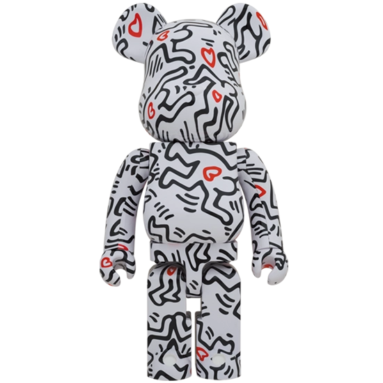 Bearbrick Keith Haring #8 1000% Herstellerbild 1