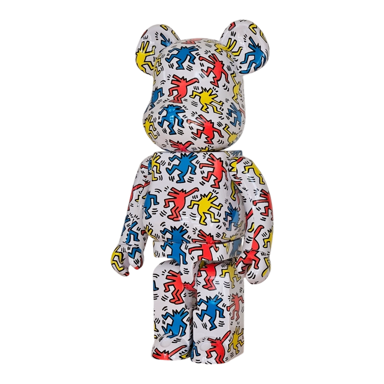 Bearbrick Keith Haring #9 1000% schräg