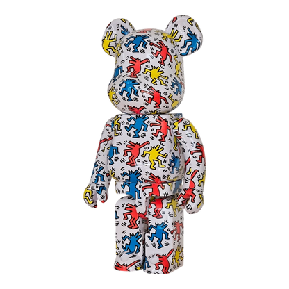 Bearbrick Keith Haring #9 1000% schräg