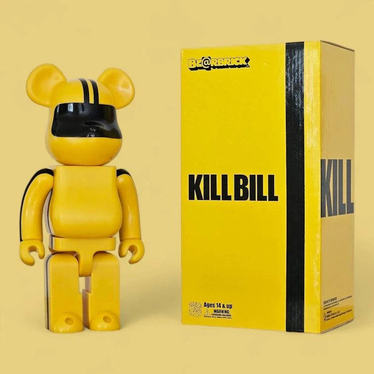 Bearbrick Kill Bill 400% mit Verpackung