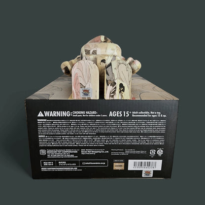 Bearbrick Kitagawa Utamaro 'Toji zensei bijin-zoroi' 100%+400% Echtheitsmerkmale