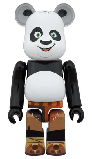 Bearbrick Kung Fu Panda Herstellerbild 2