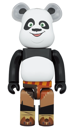 Bearbrick Kung Fu Panda Herstellerbild 3