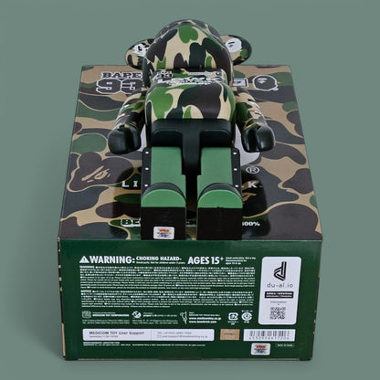 Bearbrick LBWK × BAPE 100%+400% Echtheitsmerkmale