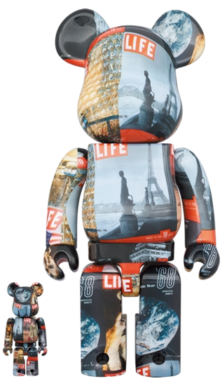 Bearbrick LIFE Magazine 100%+400% Herstellerbild 1