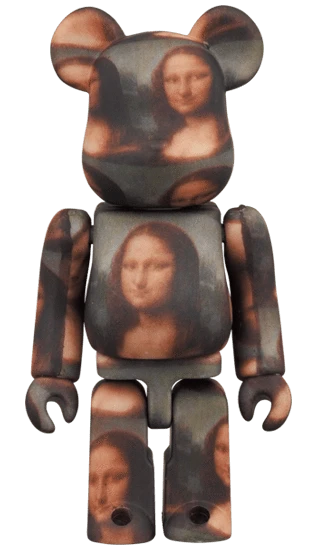 Bearbrick Leonardo da Vinci 'Mona Lisa' 100%+400% Herstellerbild 2