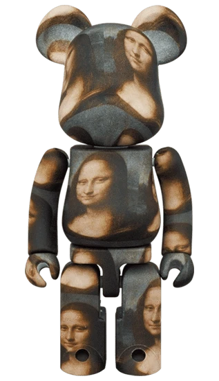 Bearbrick Leonardo da Vinci 'Mona Lisa' 200% Herstellerbild 1