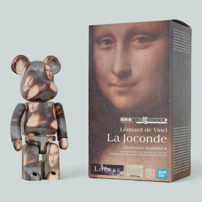 Bearbrick Leonardo da Vinci 'Mona Lisa' 200% mit Verpackung