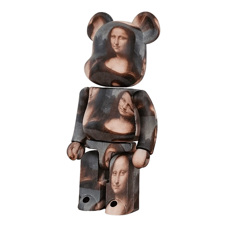 Bearbrick Leonardo da Vinci 'Mona Lisa' 200% schräg