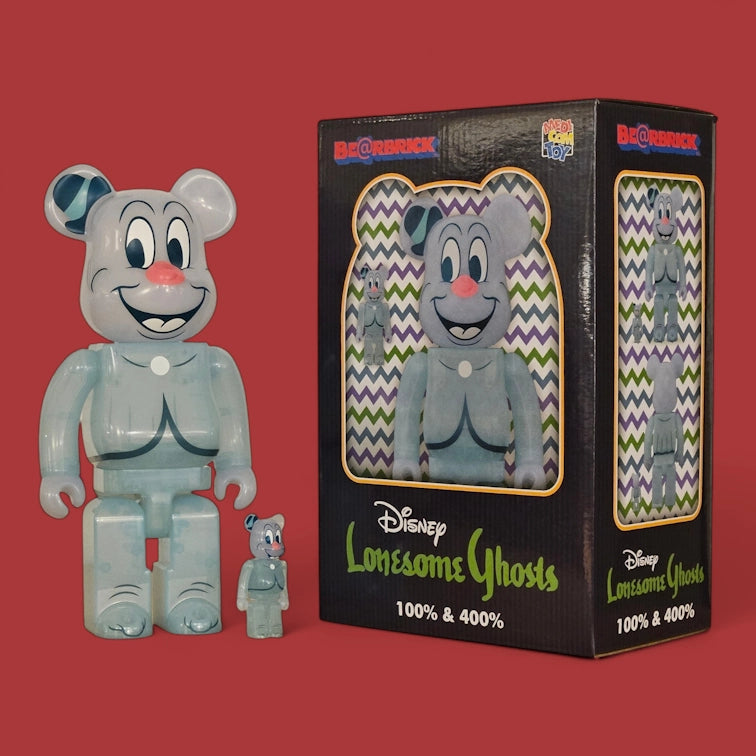 Bearbrick Lonesome Ghosts mit Verpackung