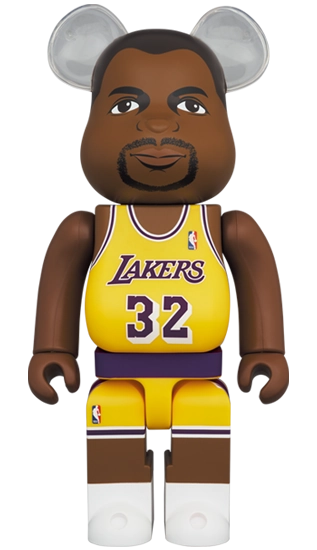 Bearbrick Magic Johnson Los Angeles Lakers Herstellerbild 3