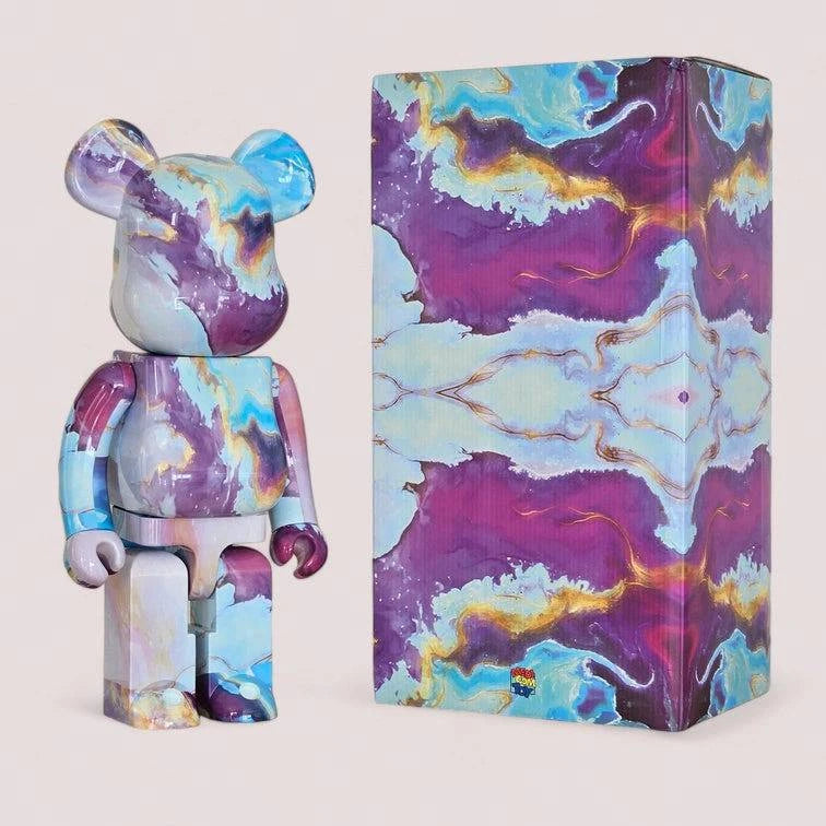 Bearbrick Marble 1000% mit Verpackung