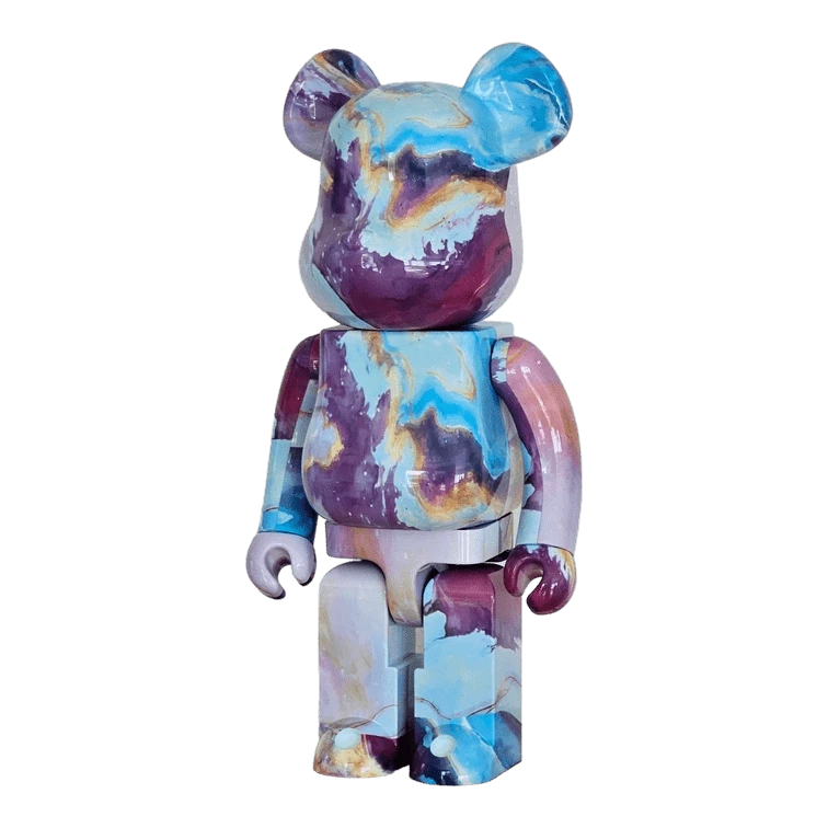 Bearbrick Marble 1000% schräg