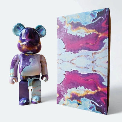 Bearbrick Marble 400% mit Verpackung