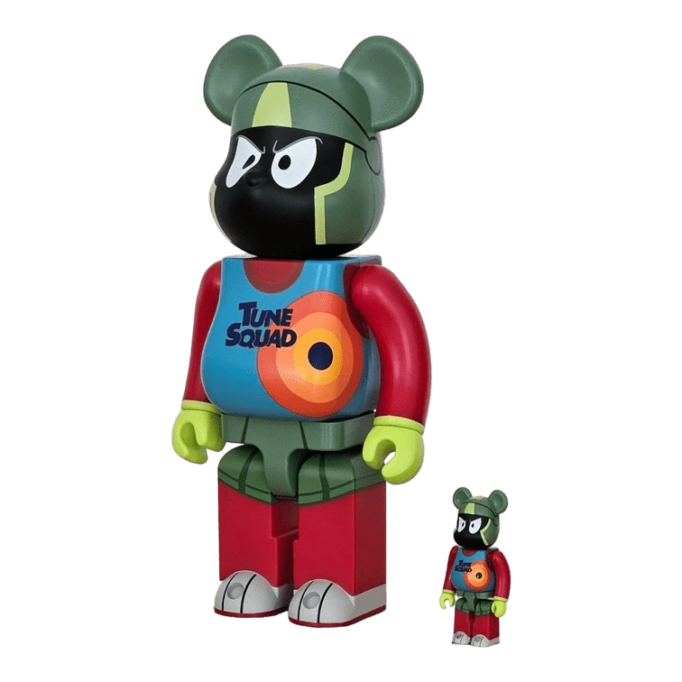 Bearbrick Marvin the Martian 100%+400% schräg