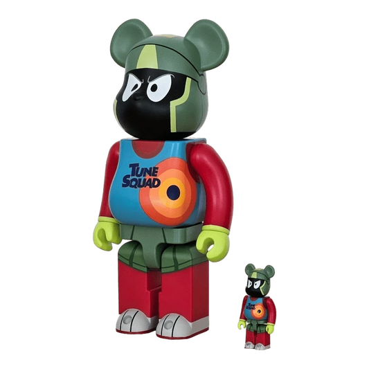 Bearbrick Marvin the Martian 100%+400% schräg