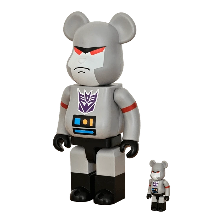 Bearbrick Megatron [Transformers] 100%+400% schräg