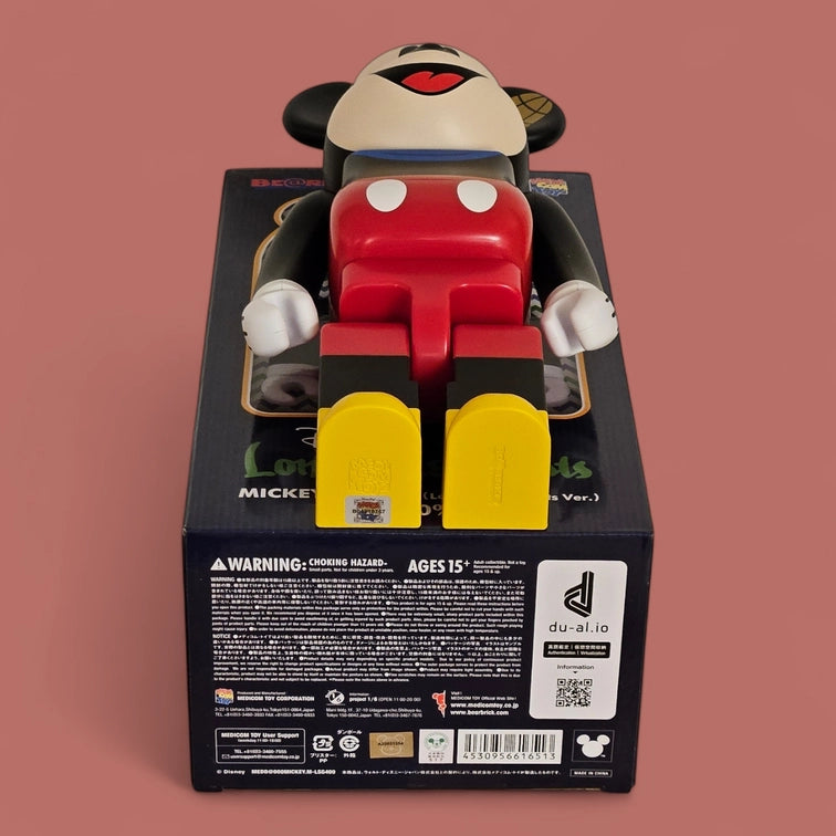 Bearbrick Mickey Mouse (Lonesome Ghosts Version) 400% Echtheitsmerkmale