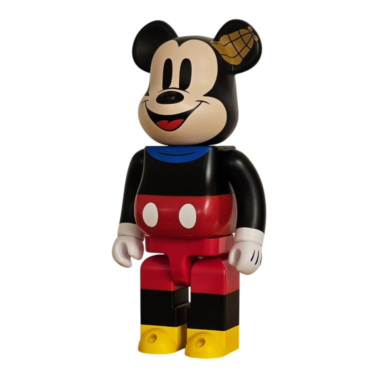 Bearbrick Mickey Mouse (Lonesome Ghosts Version) 400% schräg