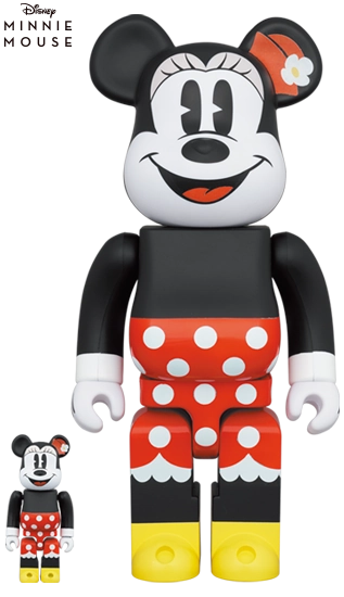 Bearbrick Minnie Mouse 400% Herstellerbild 1