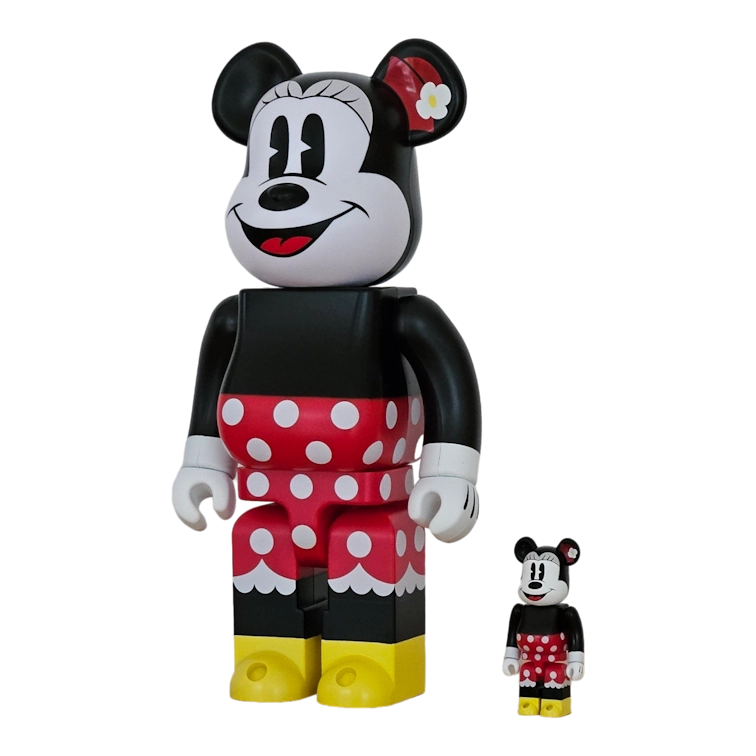 Bearbrick Minnie Mouse 400% schräg