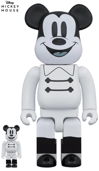 Bearbrick Nighttime Mickey 100%+400% Herstellerbild 1