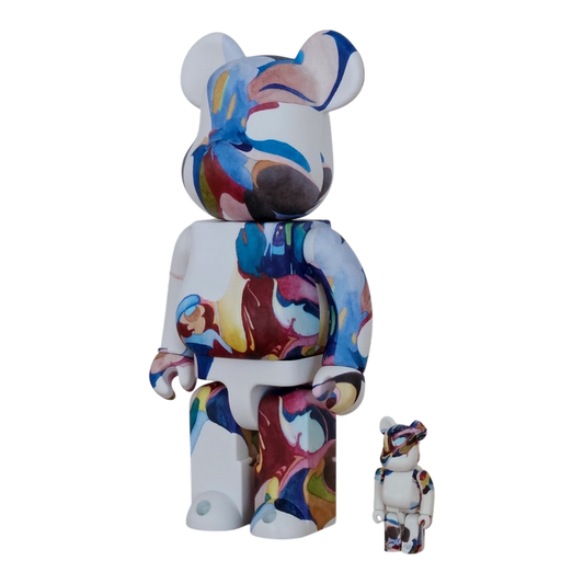 Bearbrick Nujabes 'First Collection' 100%+400% schräg