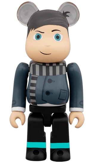 Bearbrick Otto & Young Gru 100% Herstellerbild 4