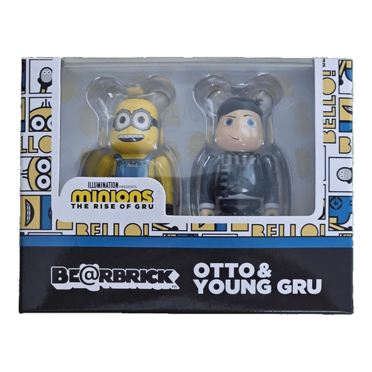 Bearbrick Otto & Young Gru 100% in der Verpackung