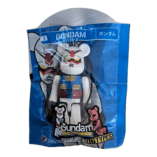 Bearbrick PEPSI.NEX × Gundam - 1 RX-78-2 GUNDAM 70% in der Verpackung