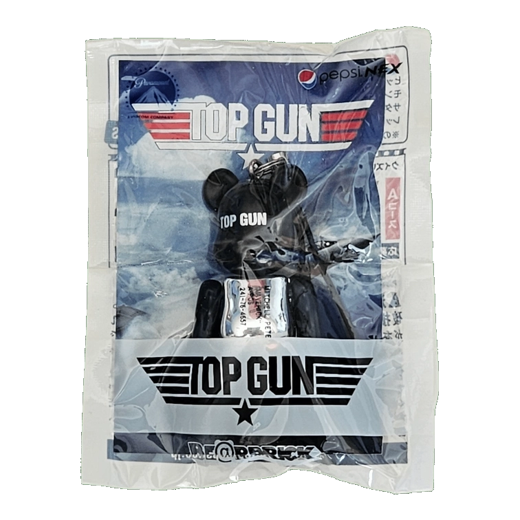 Bearbrick PEPSI.NEX × Paramount - Top Gun 70% in der Verpackung