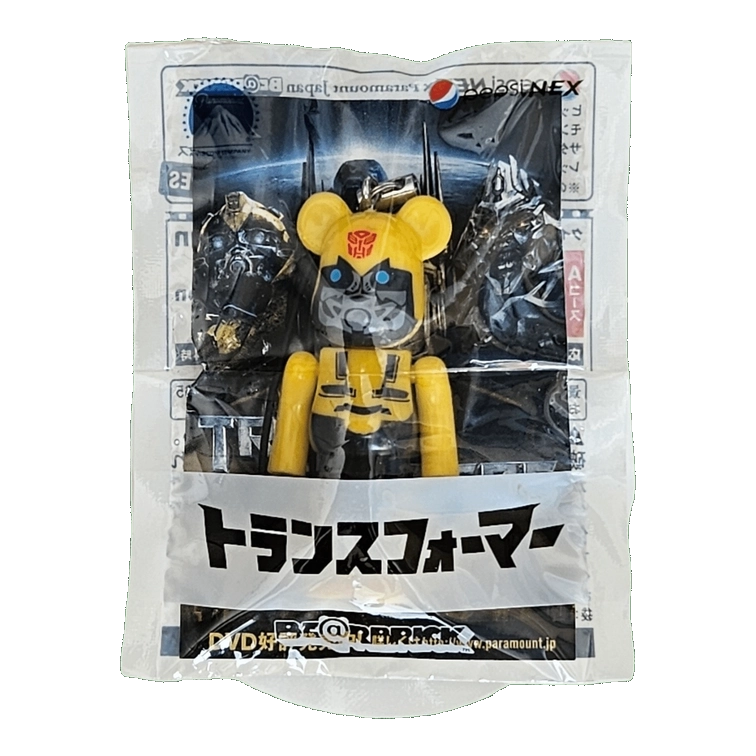 Bearbrick PEPSI.NEX × Paramount - Transformers 70% in der Verpackung