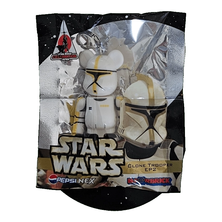 Bearbrick PEPSI.NEX × Star Wars - Clone Trooper Episode 2 70% in der Verpackung