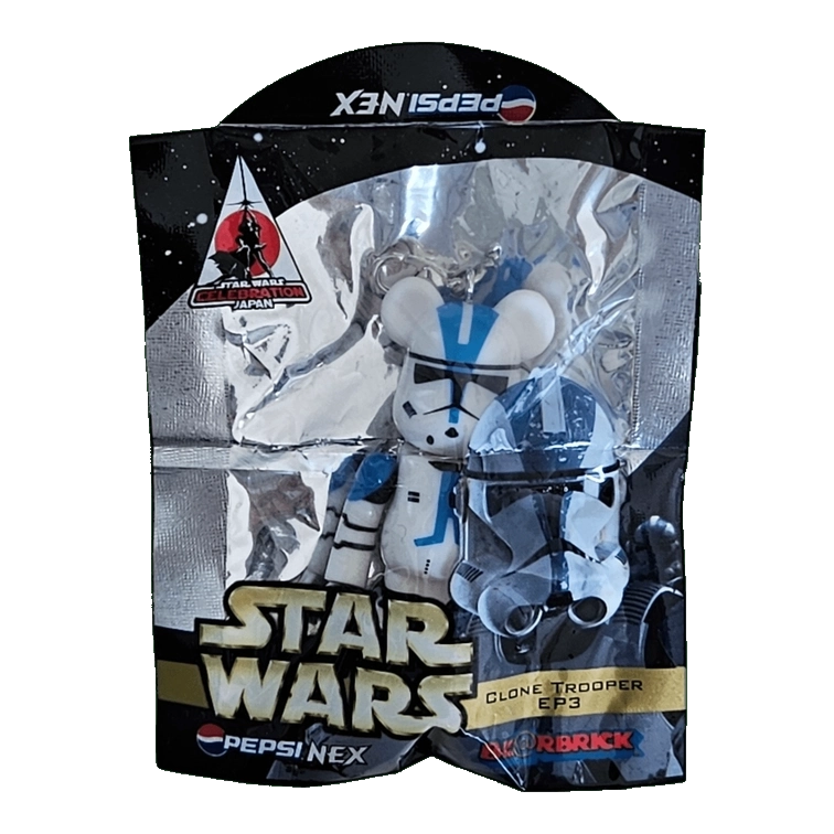 Bearbrick PEPSI.NEX × Star Wars - Clone Trooper Episode 3 70% in der Verpackung