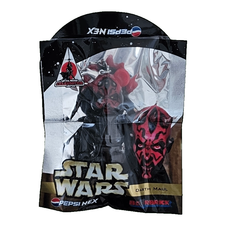 Bearbrick PEPSI.NEX × Star Wars - Darth Maul 70% in der Verpackung