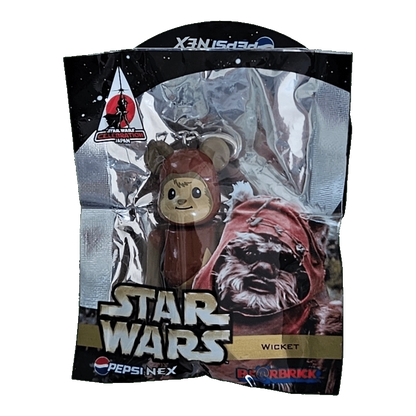 Bearbrick PEPSI.NEX × Star Wars - Wicket 70% in der Verpackung