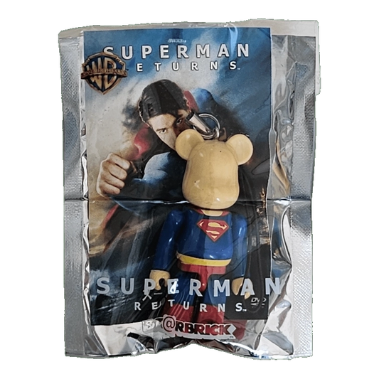 Bearbrick PEPSI.NEX × Warner Bros. - Superman Returns - Superman 70% in der Verpackung