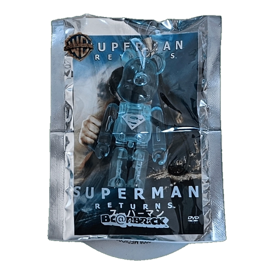 Bearbrick PEPSI.NEX × Warner Bros. - Superman Returns 70% in der Verpackung