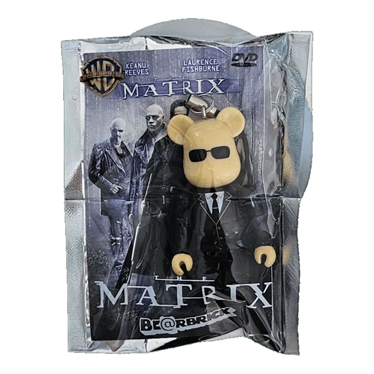 Bearbrick PEPSI.NEX × Warner Bros. - The Matrix 70% in der Verpackung